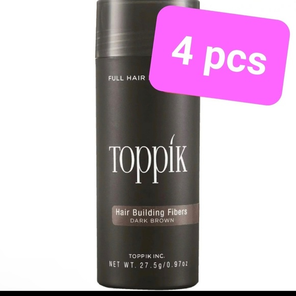 Toppik light brown 27.5 oz hair building fibers for fuller look *4 - Picture 4 of 7